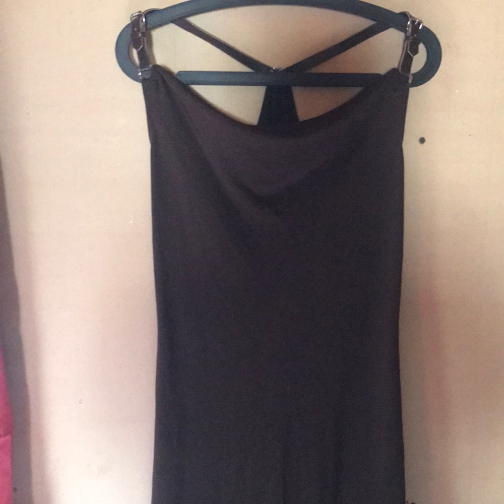 Brown Michael Kors dress with buckle straps